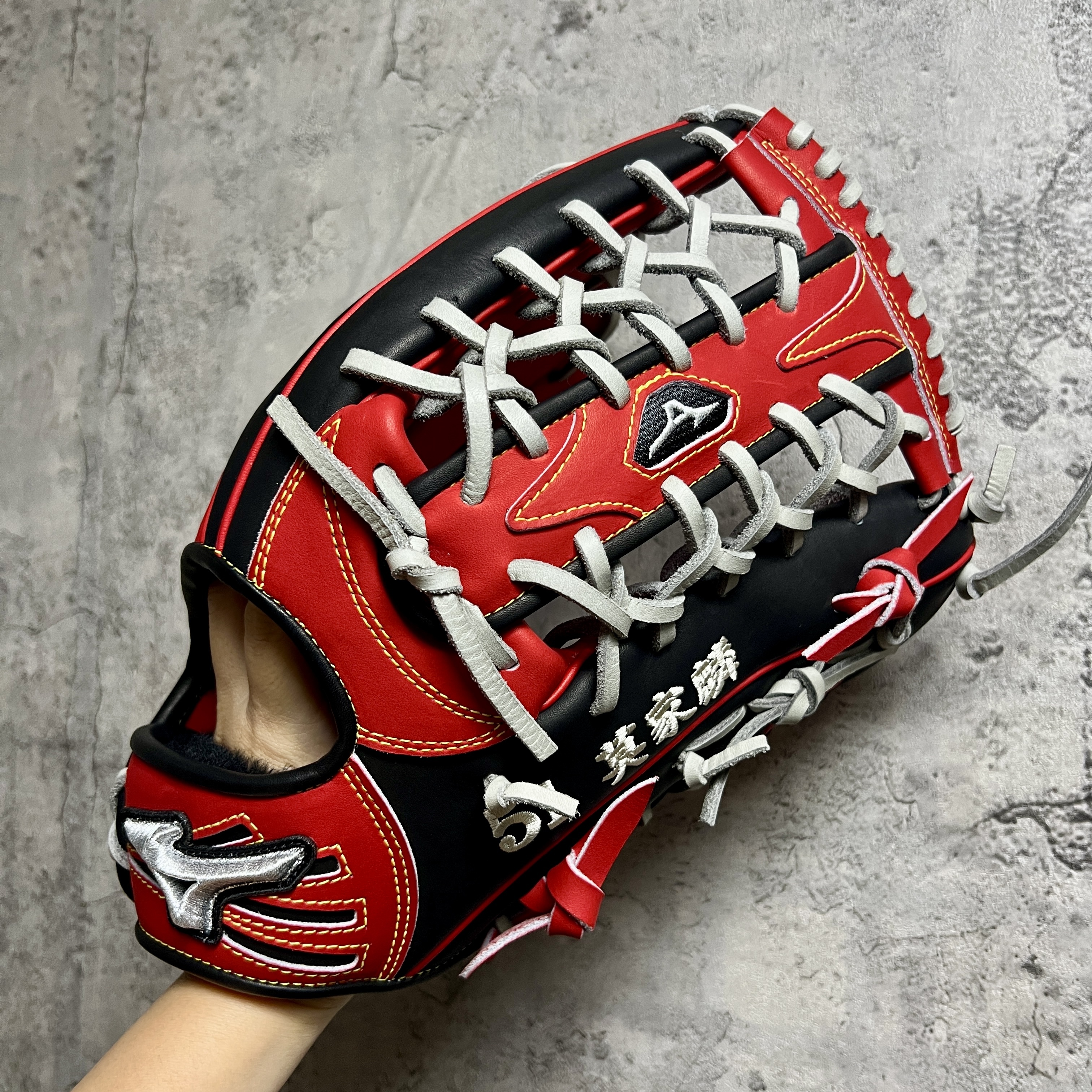 【照片分享】MIZUNO mizuno pro 硬式外野 1AJGH74251 イチローモデル外野手型①