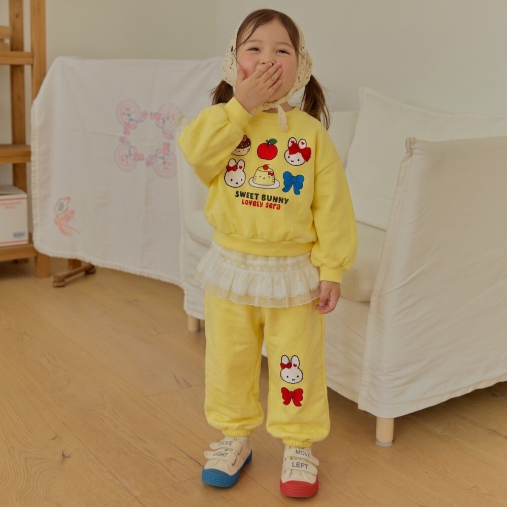 90-130 SERA sweet兔兔套裝 3色