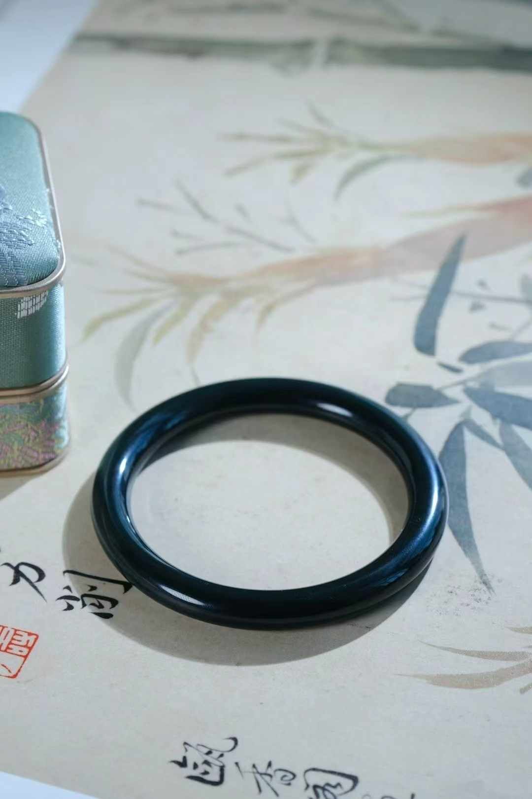 92733 和田玉青玉手鏈