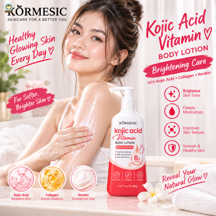 KORMESIC Kojic Acid Vitamin Body Lotion 250ml