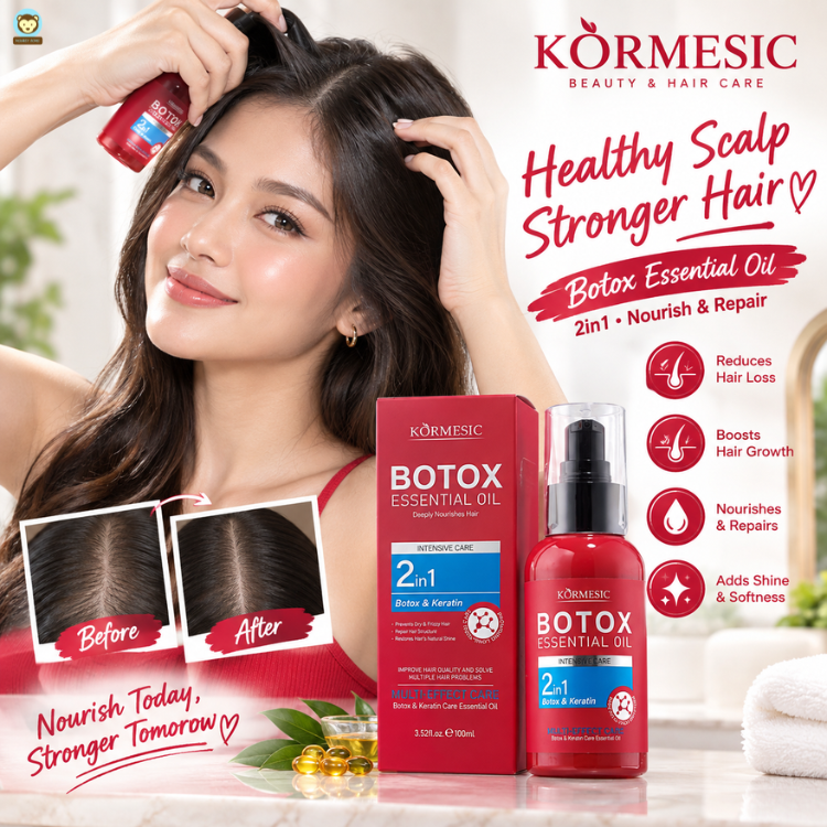 KORMESIC Botox (Red) 2in1 ~ Essential Oil 100ml