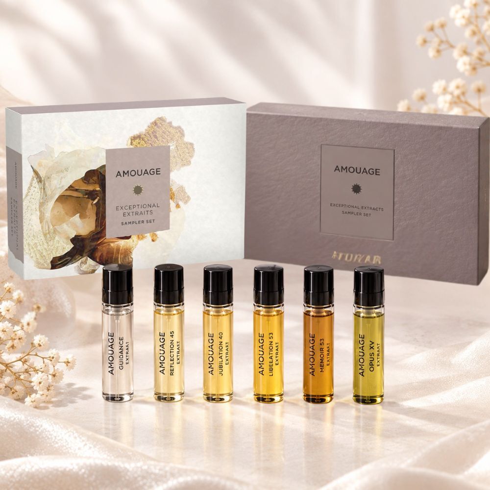 Amouage登峰造極體驗禮盒 (2ml X 6支) 月之詠嘆/蒂亞/詩路/鏡中倒影/化蝶/間奏曲