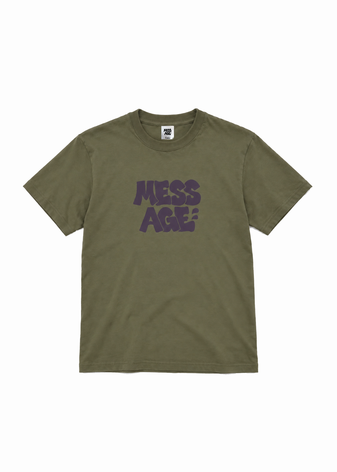 Mess-age Logo Tee 橄欖綠