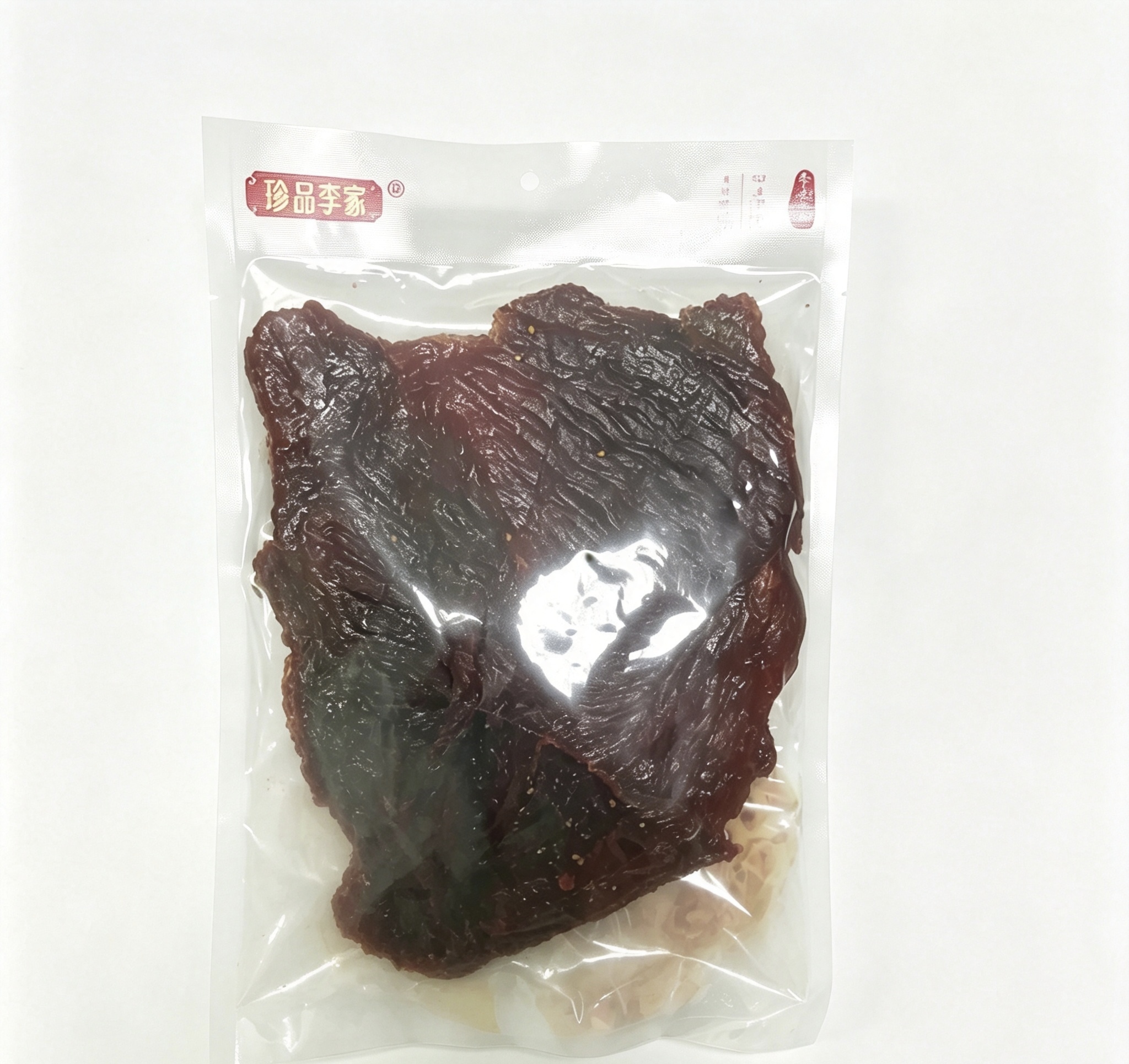 大片黑豬肉脯250g黑椒味2包