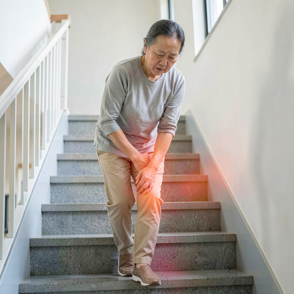 上樓梯膝蓋痛從哪裡來?了解日常活動中的膝蓋保養重點