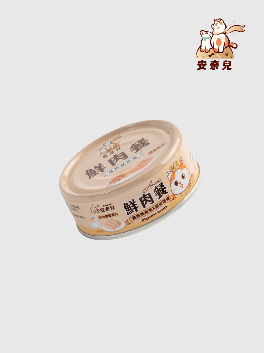 【安奈兒 Annael】鮮肉營養主食罐｜雞肉鴨肉 x 膠原蛋白 (關節保健)