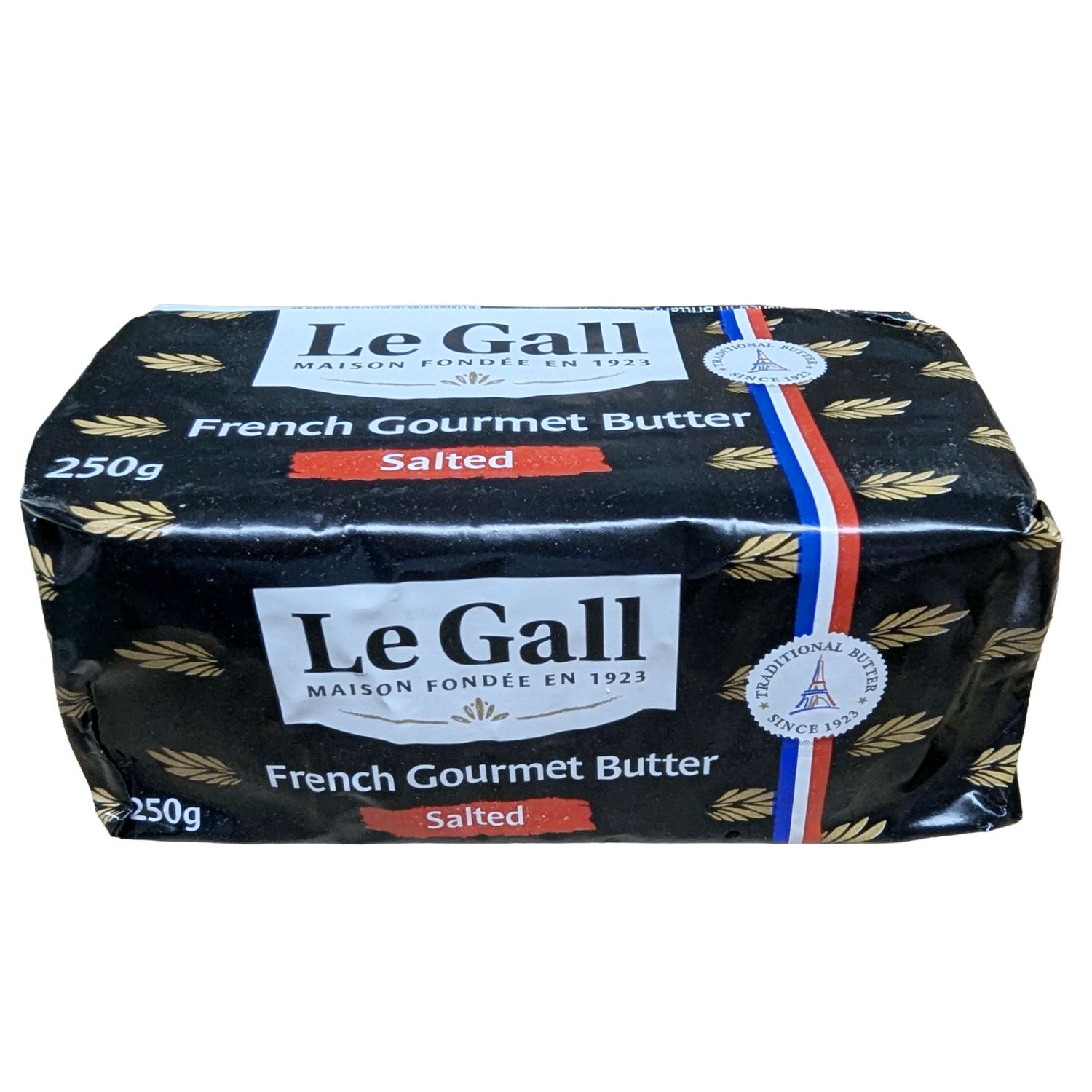 法國優質乳酸有鹽牛油 France Le Gall Premium Frozen Salted Lactic Butter 250克 / 件  (-18℃)