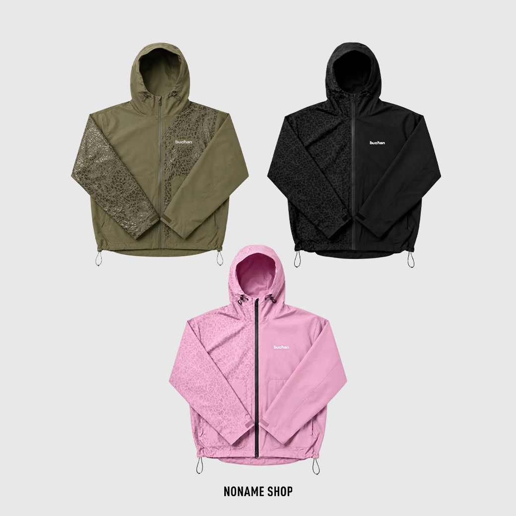 比利時 BUCHAN WATER REACTIVE CHEETAH RAIN JACKET水反應 100%防水 豹紋 連帽 科技 外套 三色 (男款)