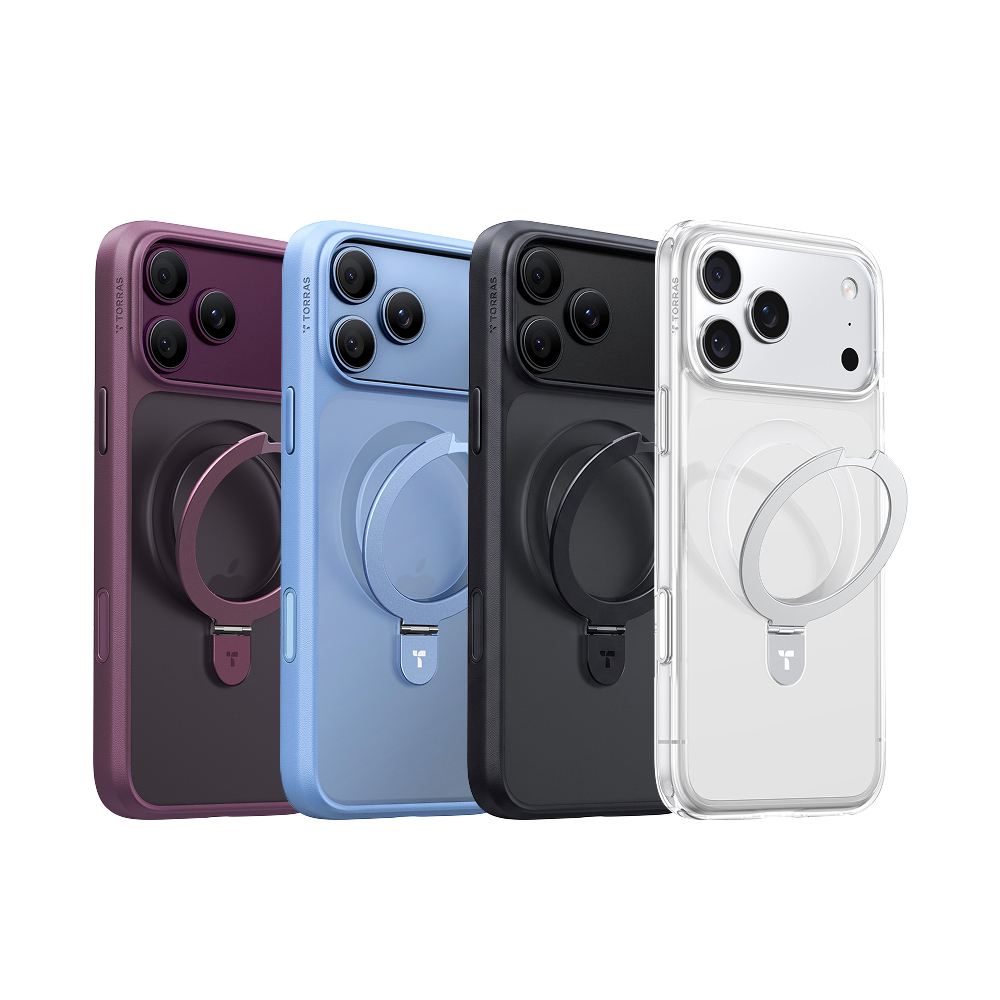 TORRAS Ostand Q1 Guardian 極簡支架殼 for iPhone 18