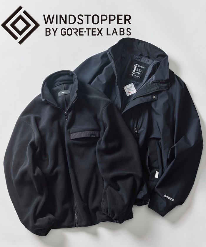 +phenix × FREAK’S STORE 別注 GORE-TEX WINDSTOPPER 3WAY HARRINGTON JACKET