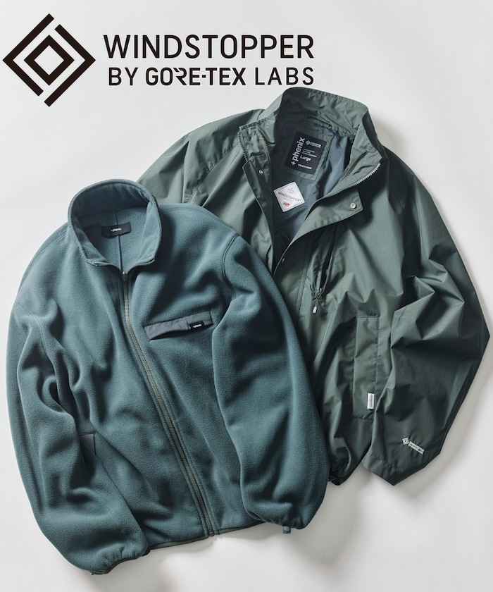 +phenix × FREAK’S STORE 別注 GORE-TEX WINDSTOPPER 3WAY HARRINGTON JACKET