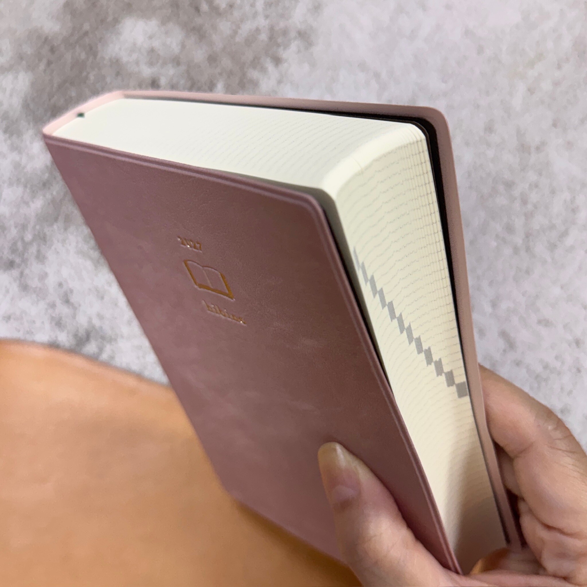 2027 Diary hibino 手帳A6 ㄧ日兩頁｜MIDORI