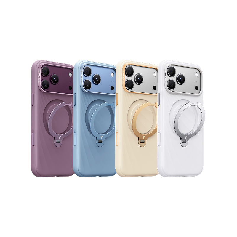 TORRAS Ostand Q3 Wind 風紋矽膠殼  for iPhone 18