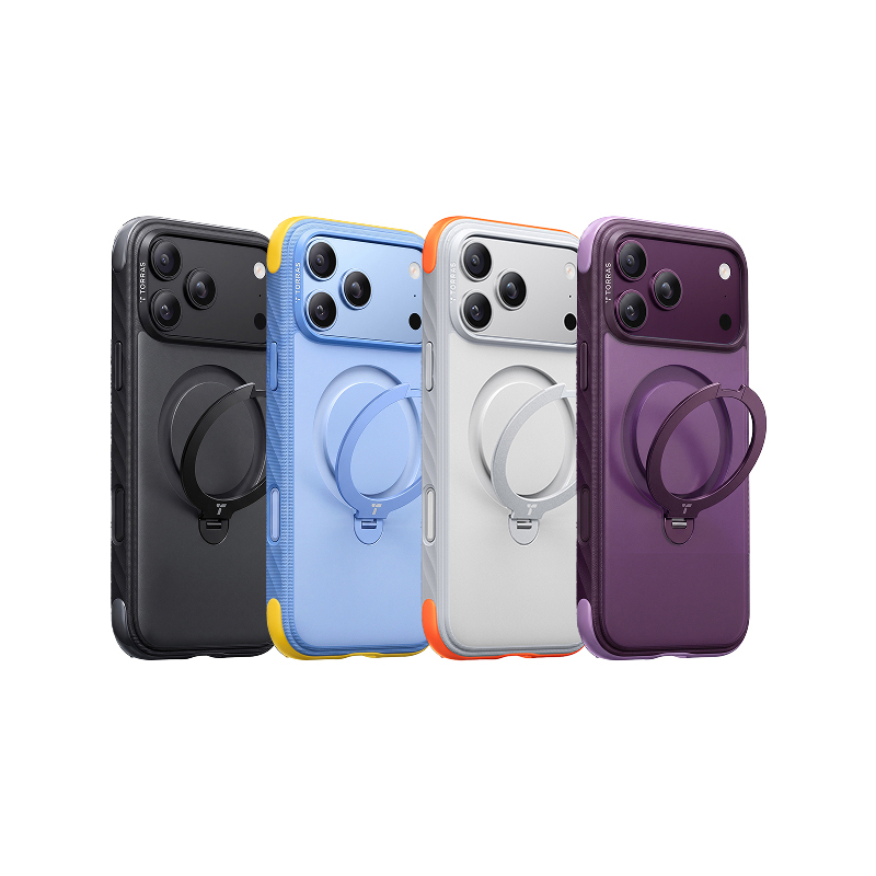 TORRAS Ostand Q3 Rugg 撞色四象限手機殼 for iPhone 18