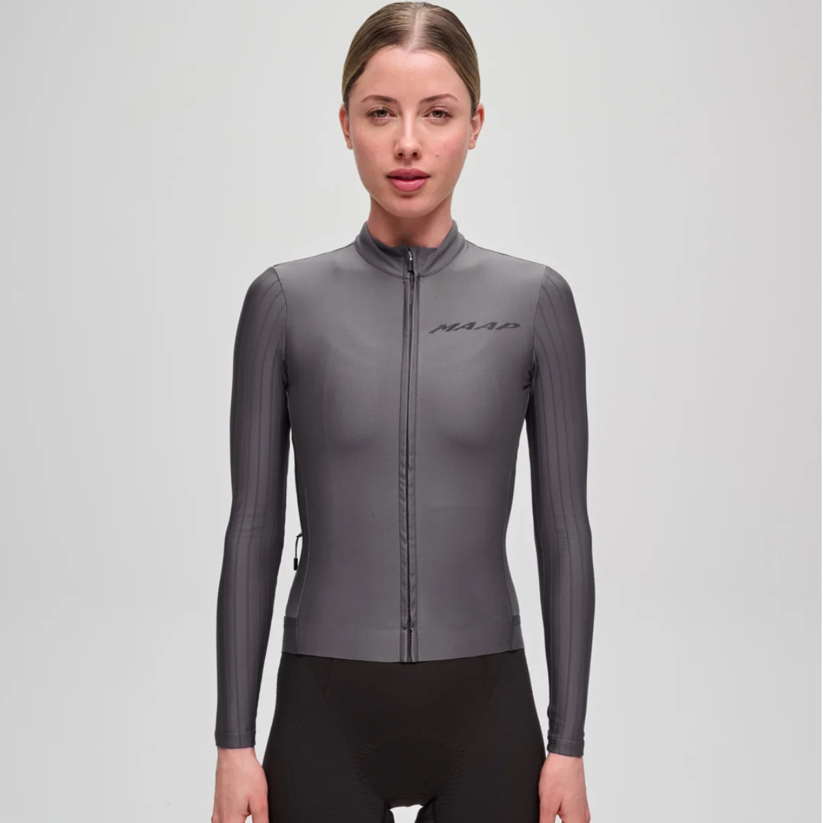 【MAAP】W's Pro Aero Thermal LS Jersey 女性長袖刷毛車衣  / METEORITE