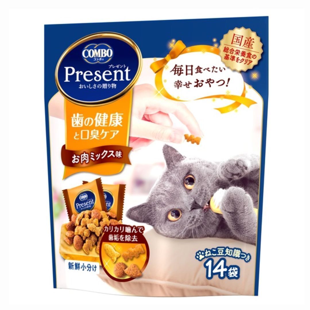 COMBO - 海鮮味脆粒 牙齒健康 42g [貓用]