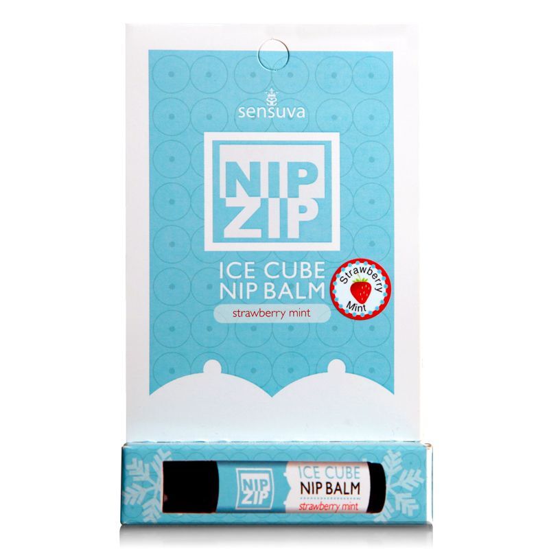 SENSUVA Nip Zip Ice Cube 乳頭敏感加強膏 士多啤梨 4g