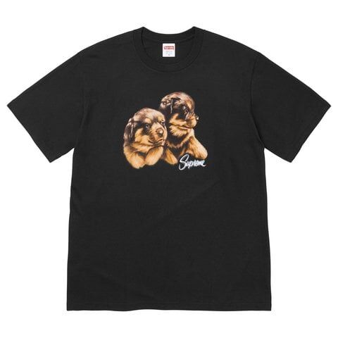 Supreme Puppies Tee - Black | FW26T33
