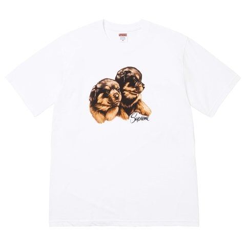 Supreme Puppies Tee - White | FW26T33