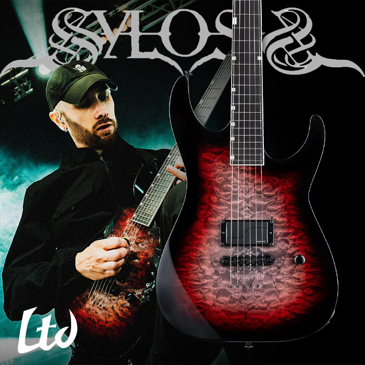 Josh Middleton Signature ESP LTD JM-I - Deep Blood Moon