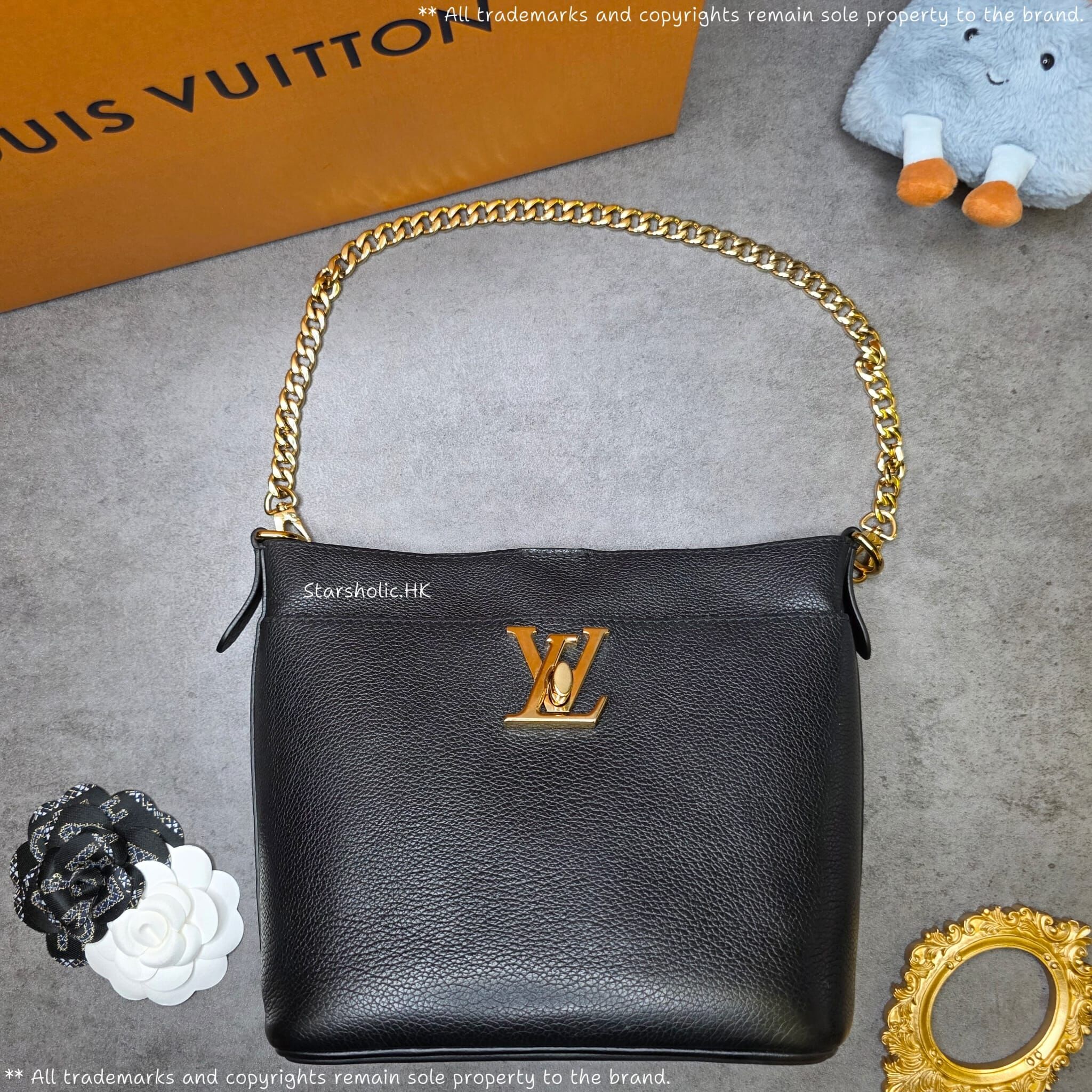LOUIS VUITTON Lock and Walk Tote Bag