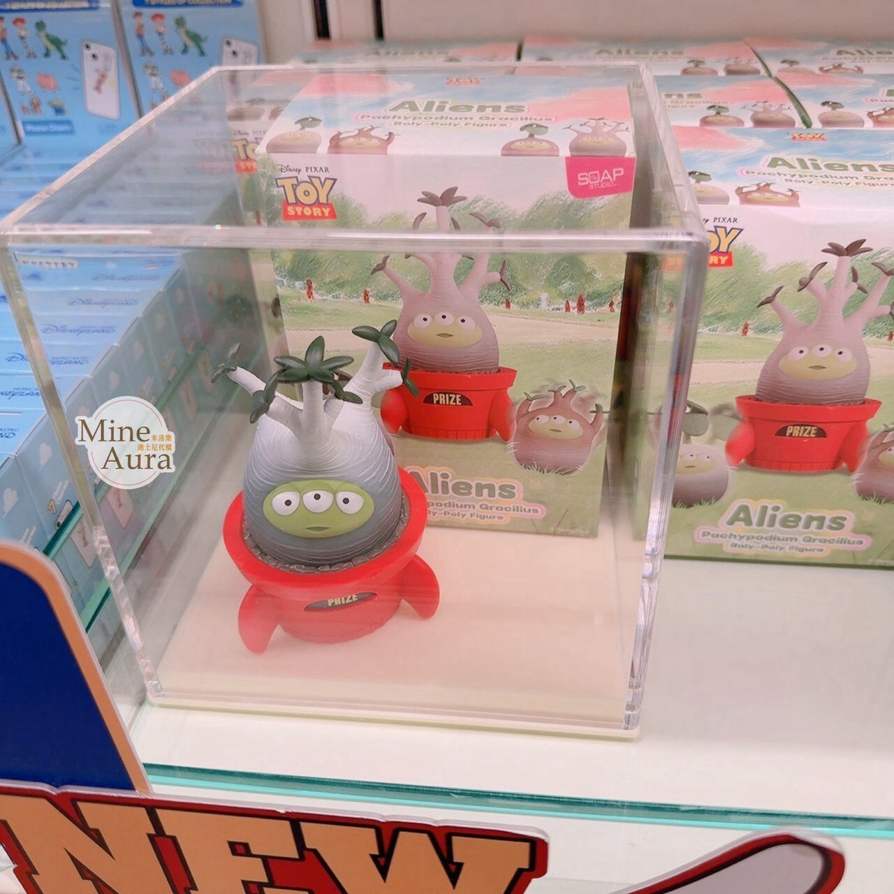三眼怪 Alien 植栽造型 擺飾 迷你 公仔 擺飾品 盲選盒 盲盒 玩具總動員 Toy Story -香港迪士尼樂園