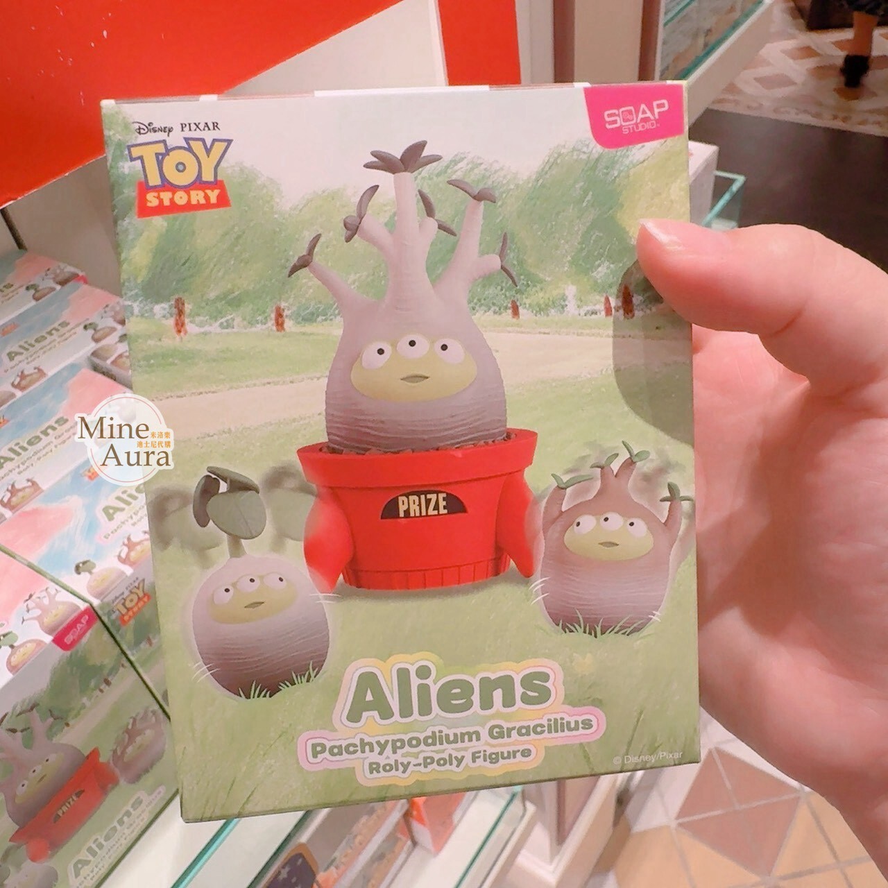 三眼怪 Alien 植栽造型 擺飾 迷你 公仔 擺飾品 盲選盒 盲盒 玩具總動員 Toy Story -香港迪士尼樂園