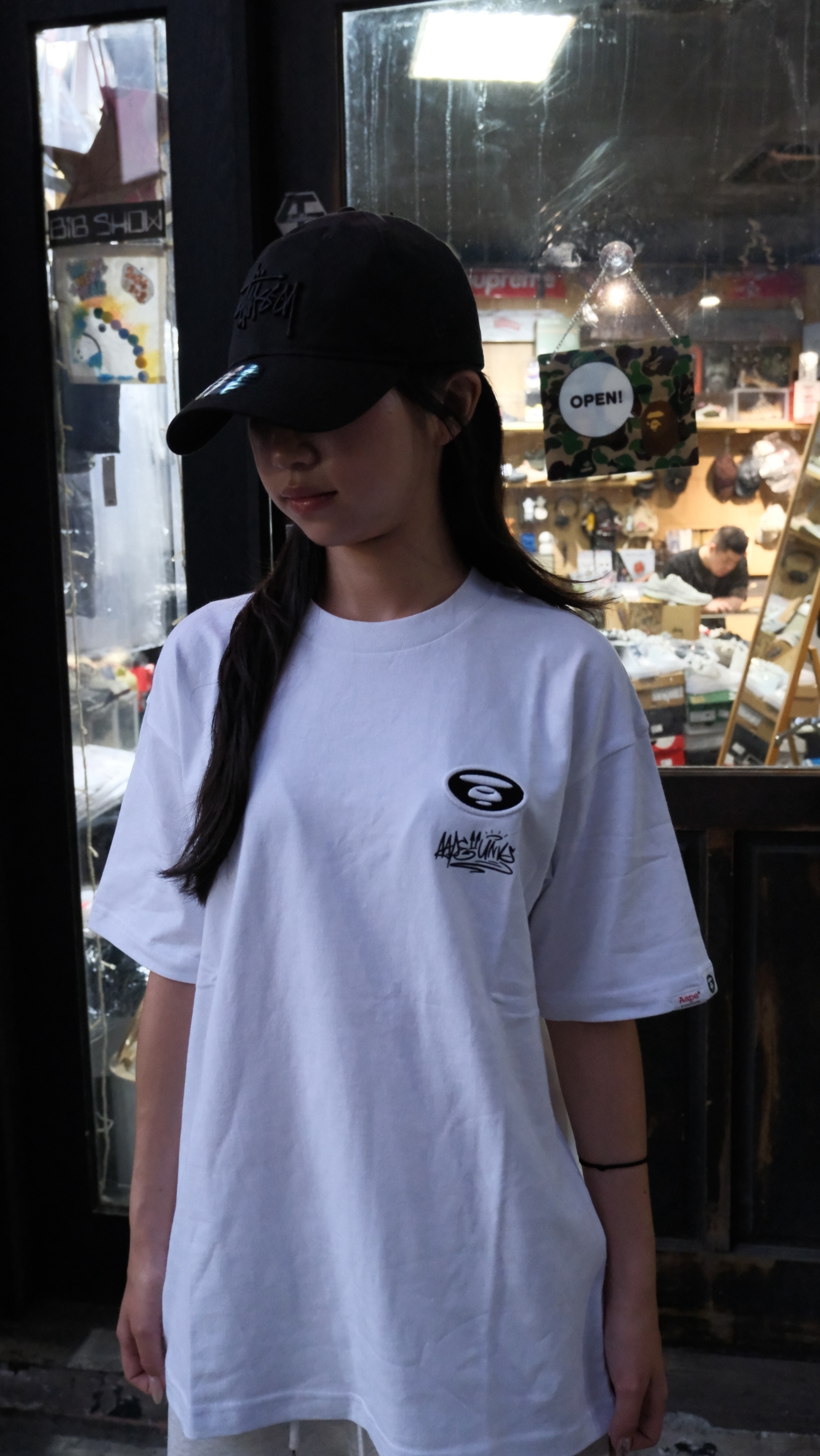 AAPE 26SS 塗鴉猿人印花短T  AAPTEM1775XXQ 1775