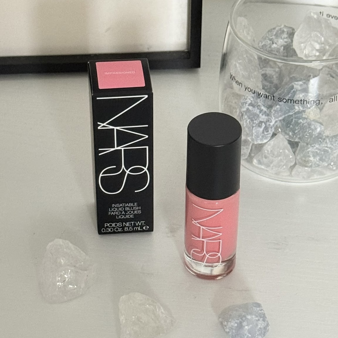 NARS - Insatiable Liquid Blush  炫彩緞光胭脂液 #impassioned