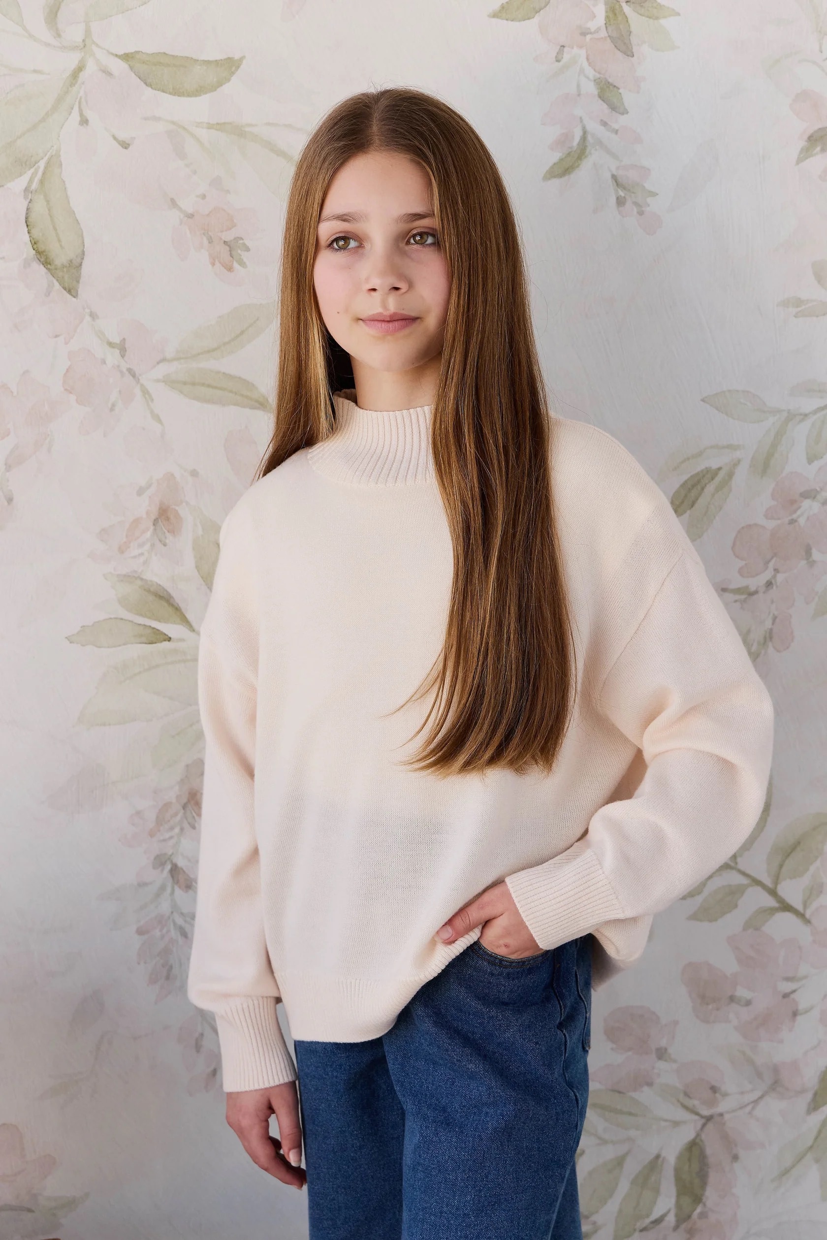 【預購】JAMIE KAY - Merino Turtleneck Jumper（Ivory）