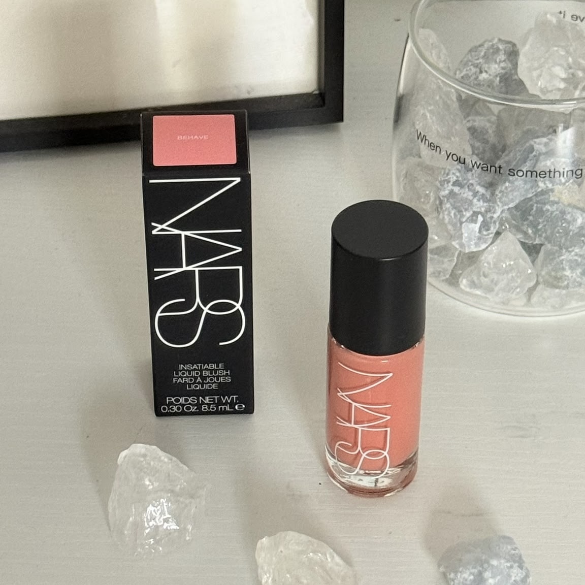 NARS - Insatiable Liquid Blush  炫彩緞光胭脂液 #behave