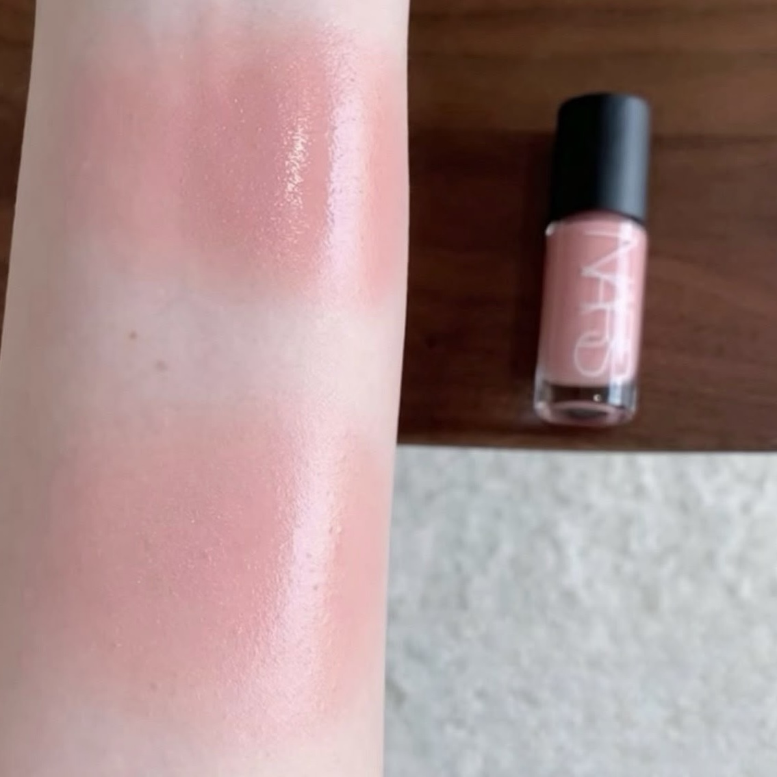 NARS - Insatiable Liquid Blush  炫彩緞光胭脂液 #behave
