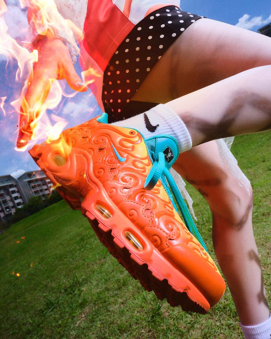 【逢甲 FUZZY】One Piece x Nike Air Max Plus "Mera Mera" 海賊王聯名款 惡魔果實
