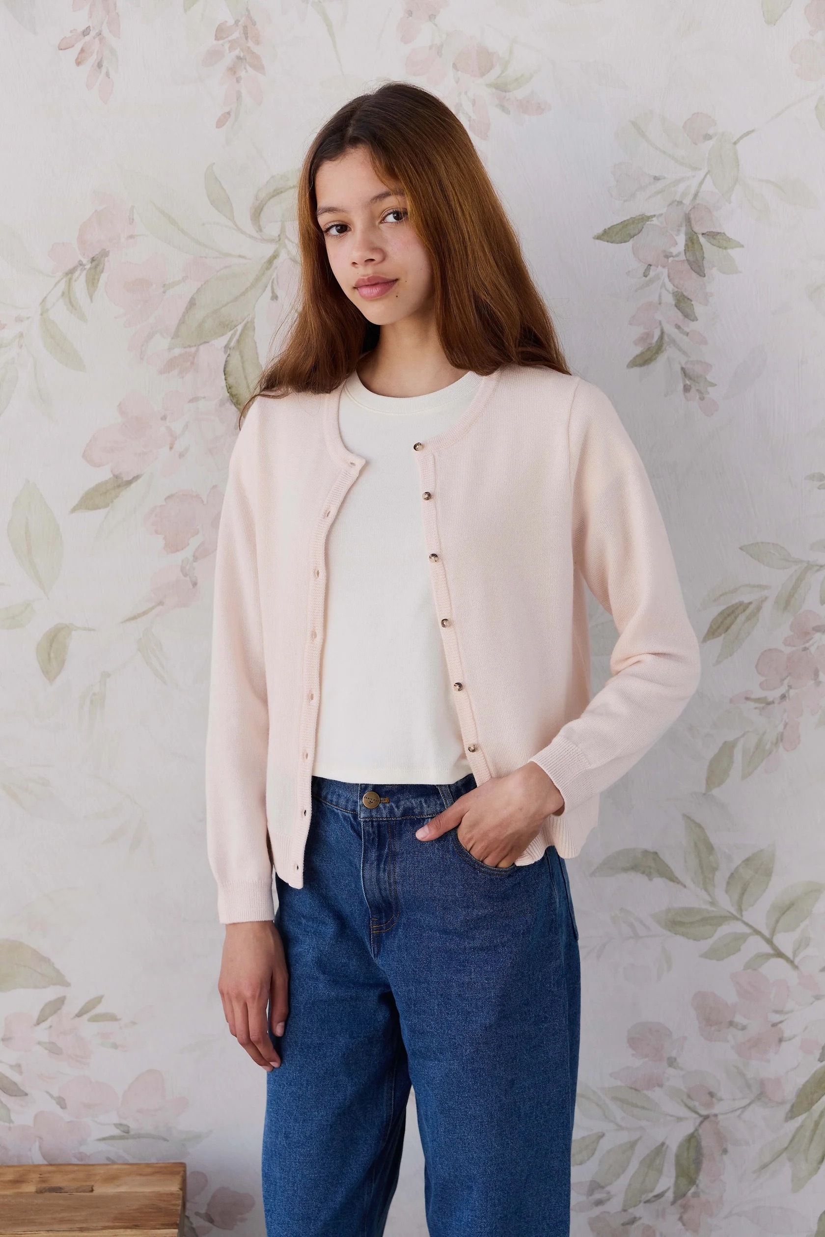 【預購】JAMIE KAY - Merino Camille Womens Cardigan（White Rabbit）