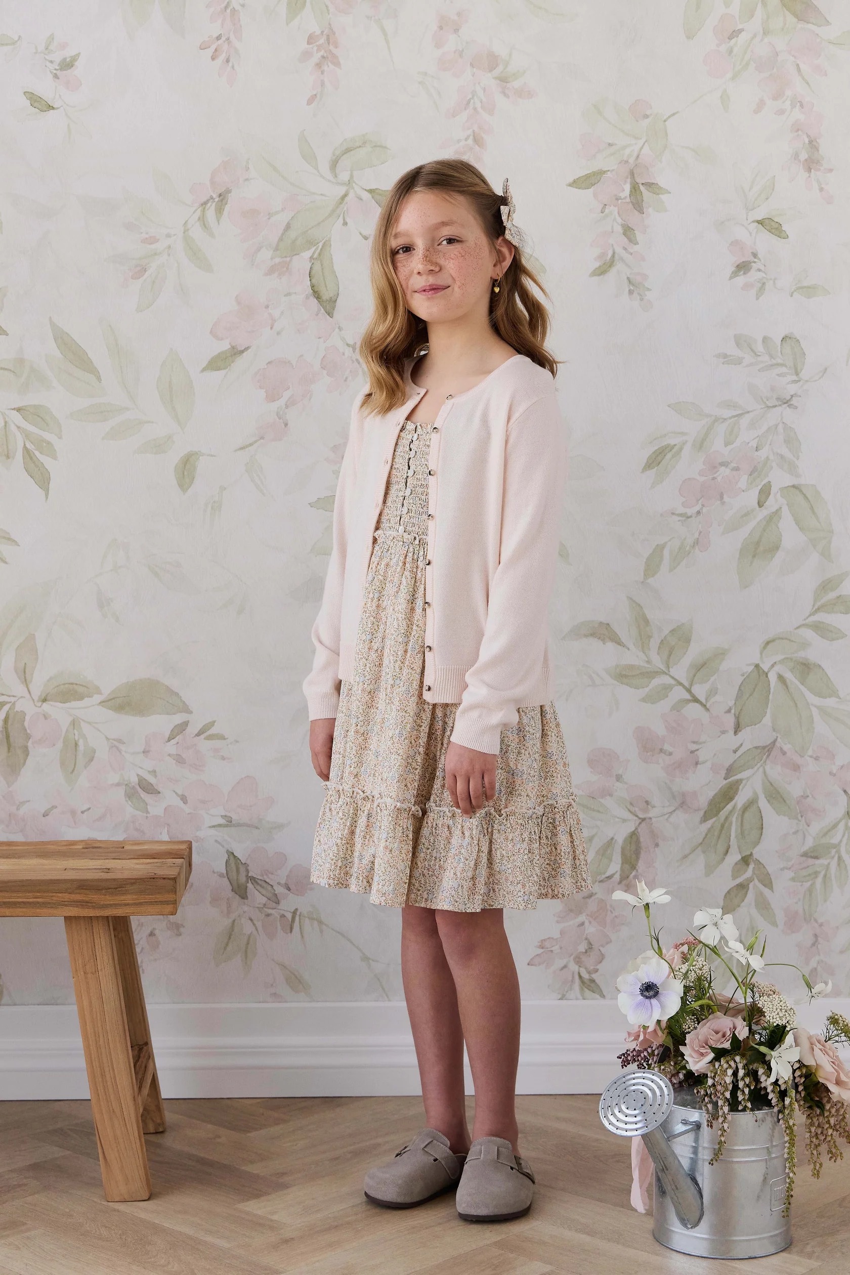 【預購】JAMIE KAY - Merino Camille Cardigan（White Rabbit）