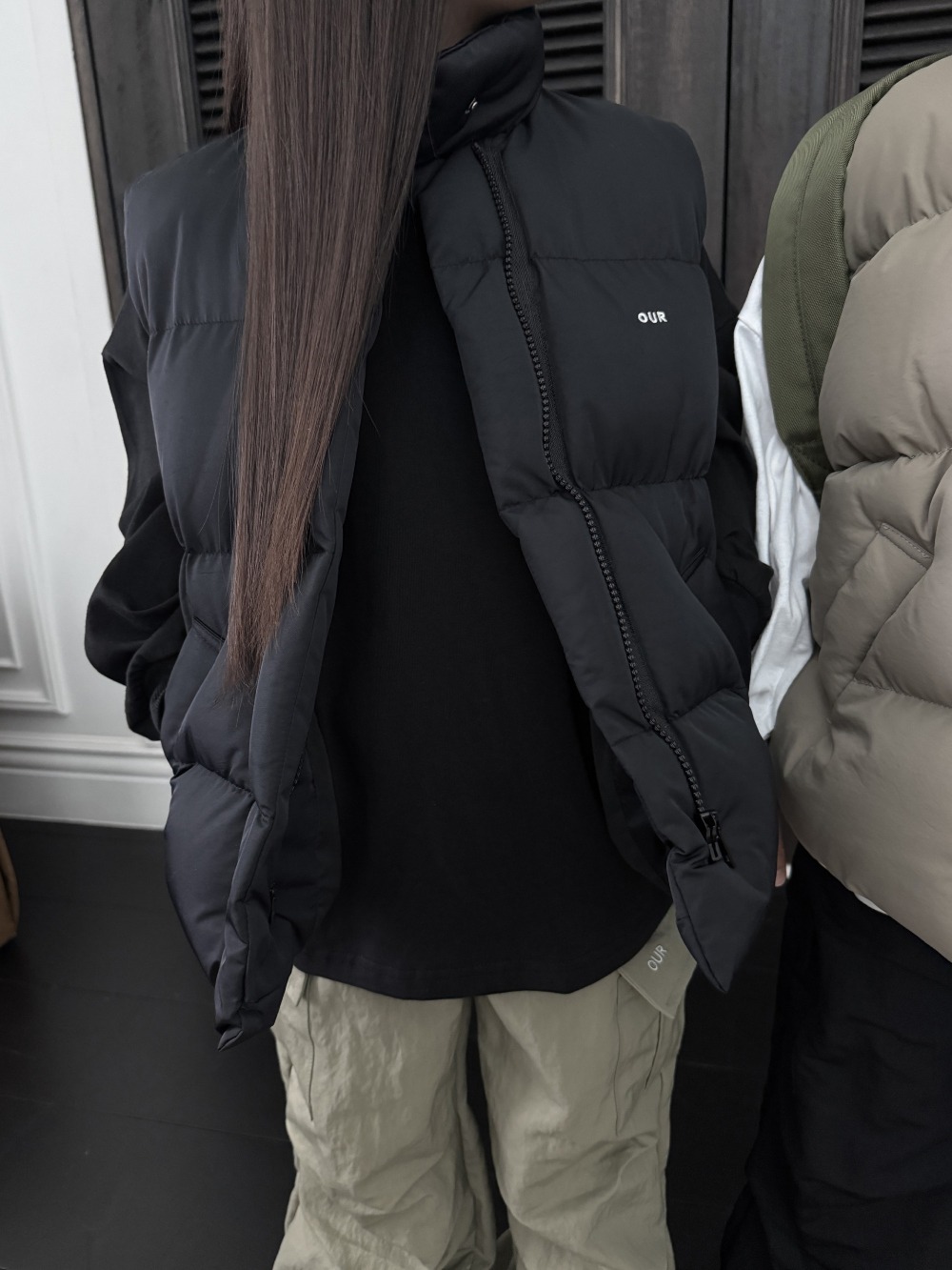 正韓秋our 親子裝_大人小孩都有的時尚背心