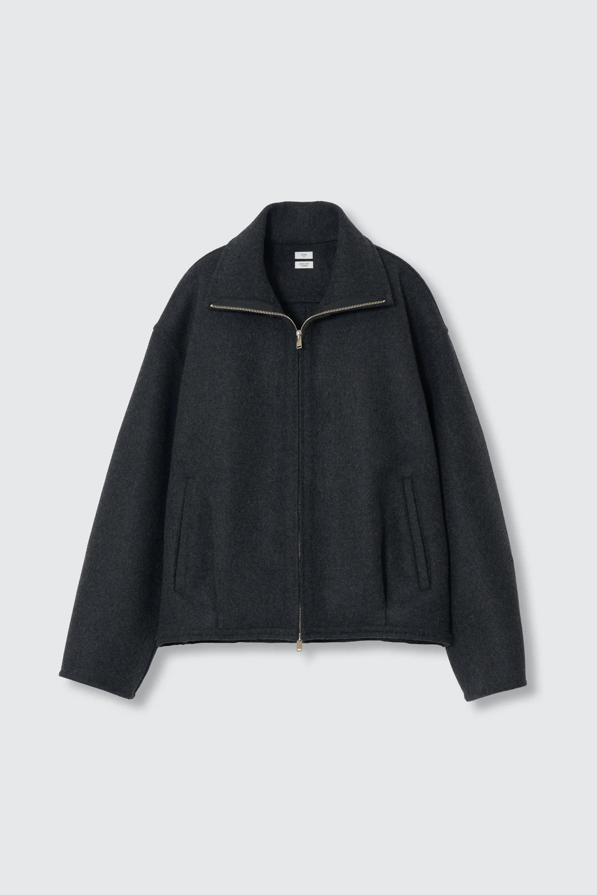 YOKE WOOL CASHMERE BALLOON SILHOUETTE BLOUSON