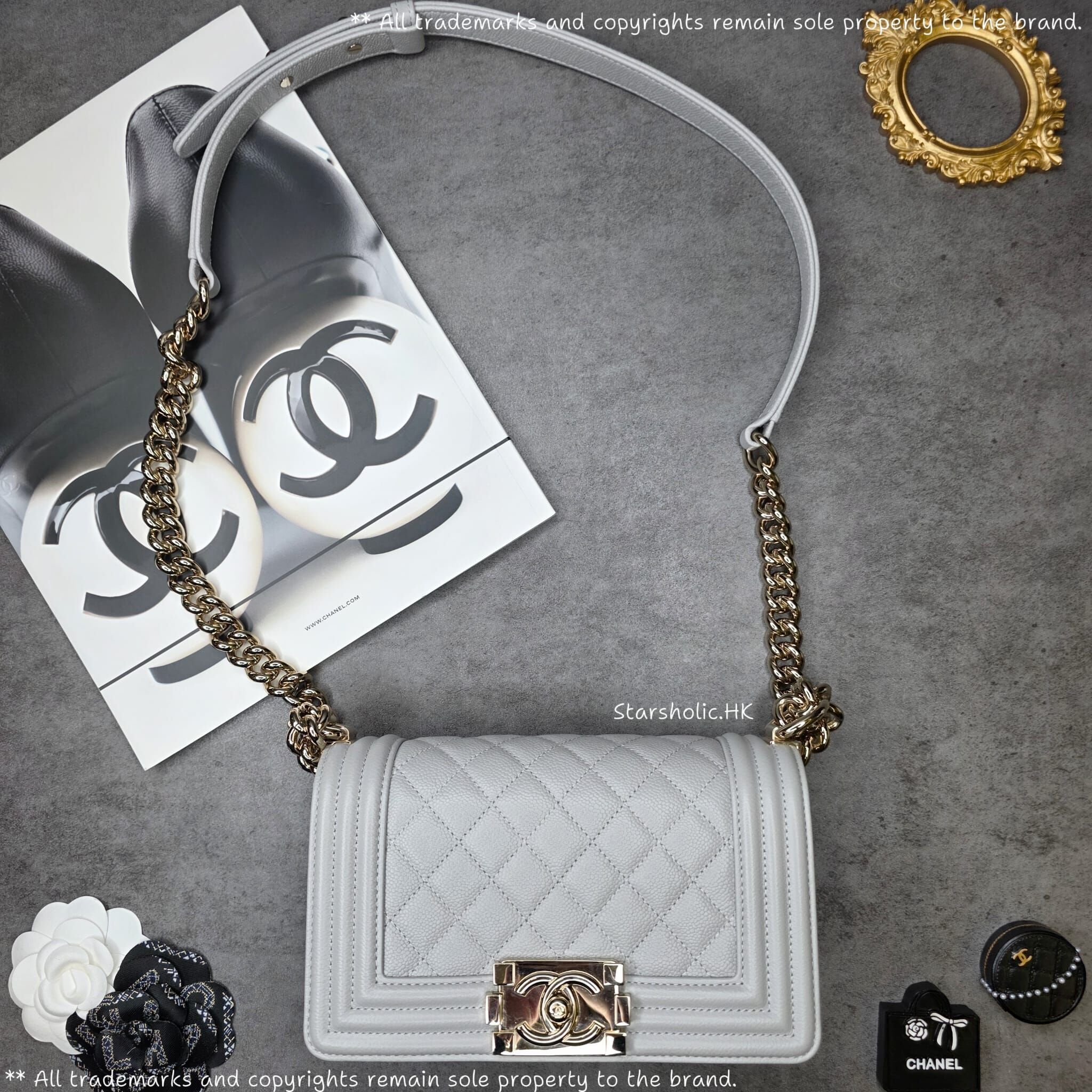 CHANEL Leboy 20cm Small Size