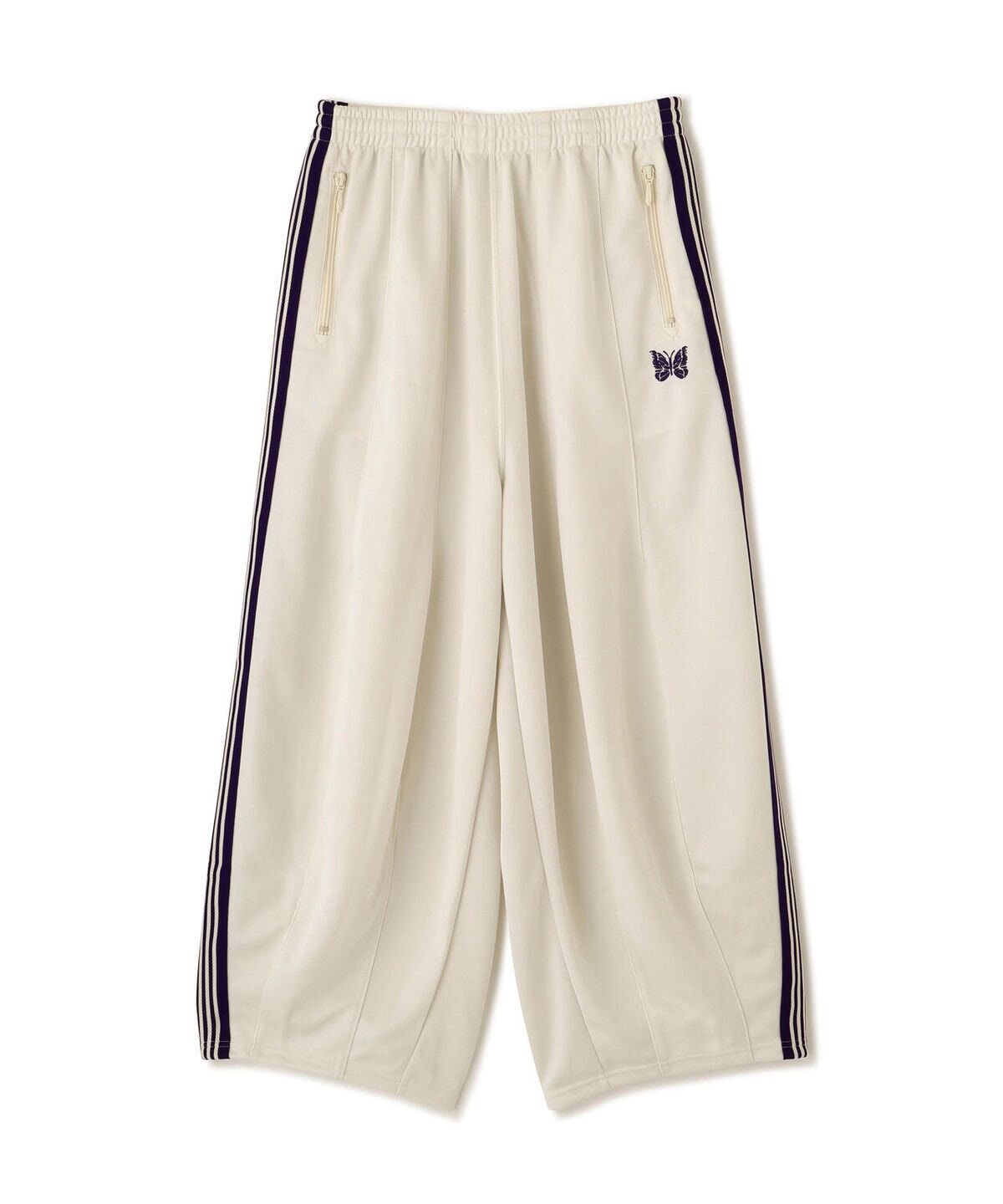 Needles LHP HD Track Pants Poly Smooth - White