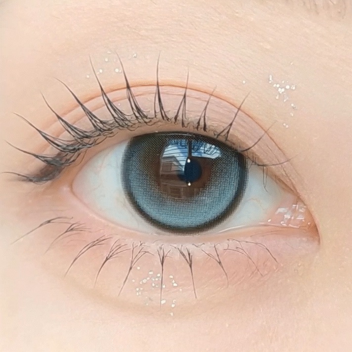 [13.5mm] FiPN Biv Grande Fixing 1 Month Mint｜月拋彩妝隱形眼鏡｜每盒2片