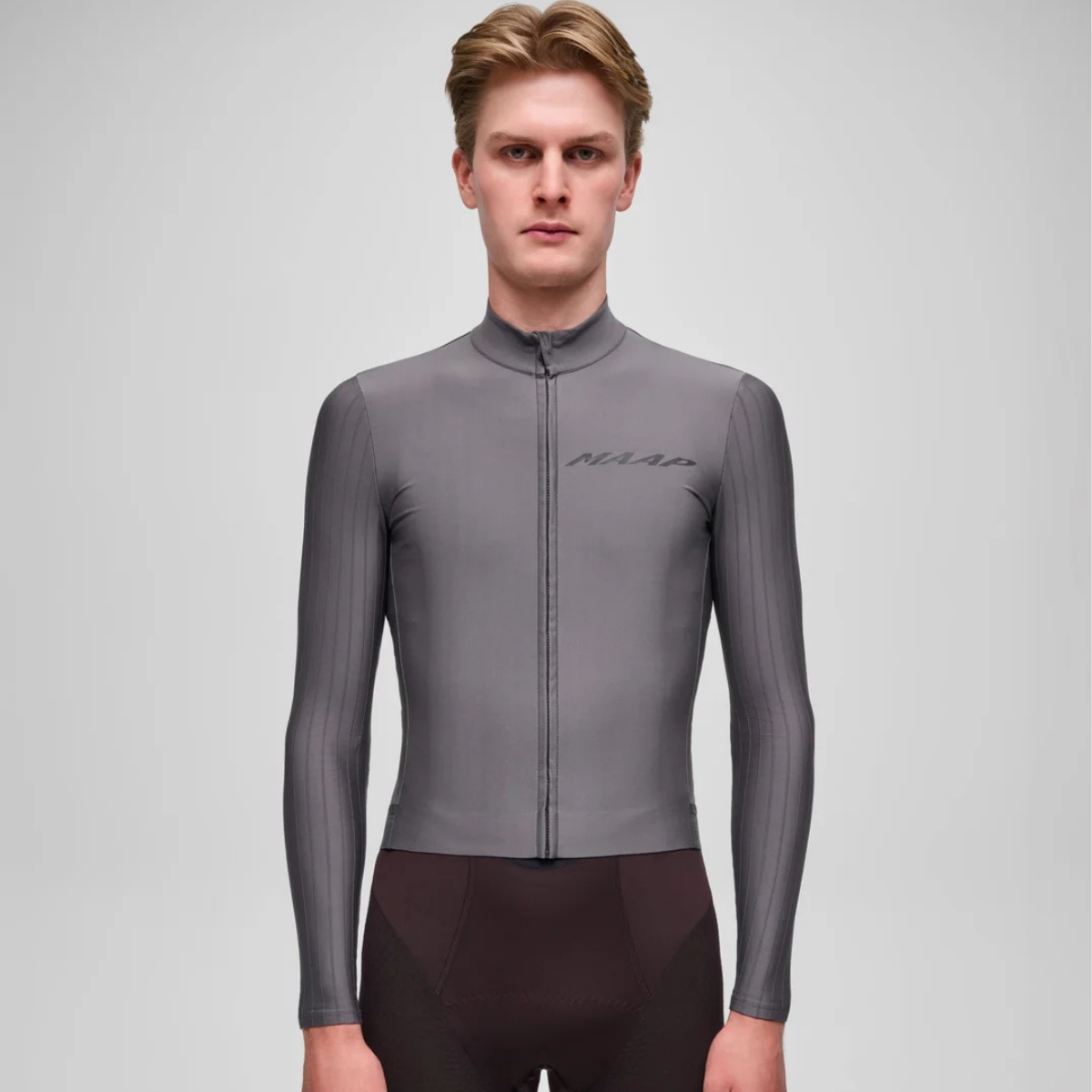 【MAAP】 Pro Aero Thermal LS Jersey 男性長袖車衣  / METEORITE