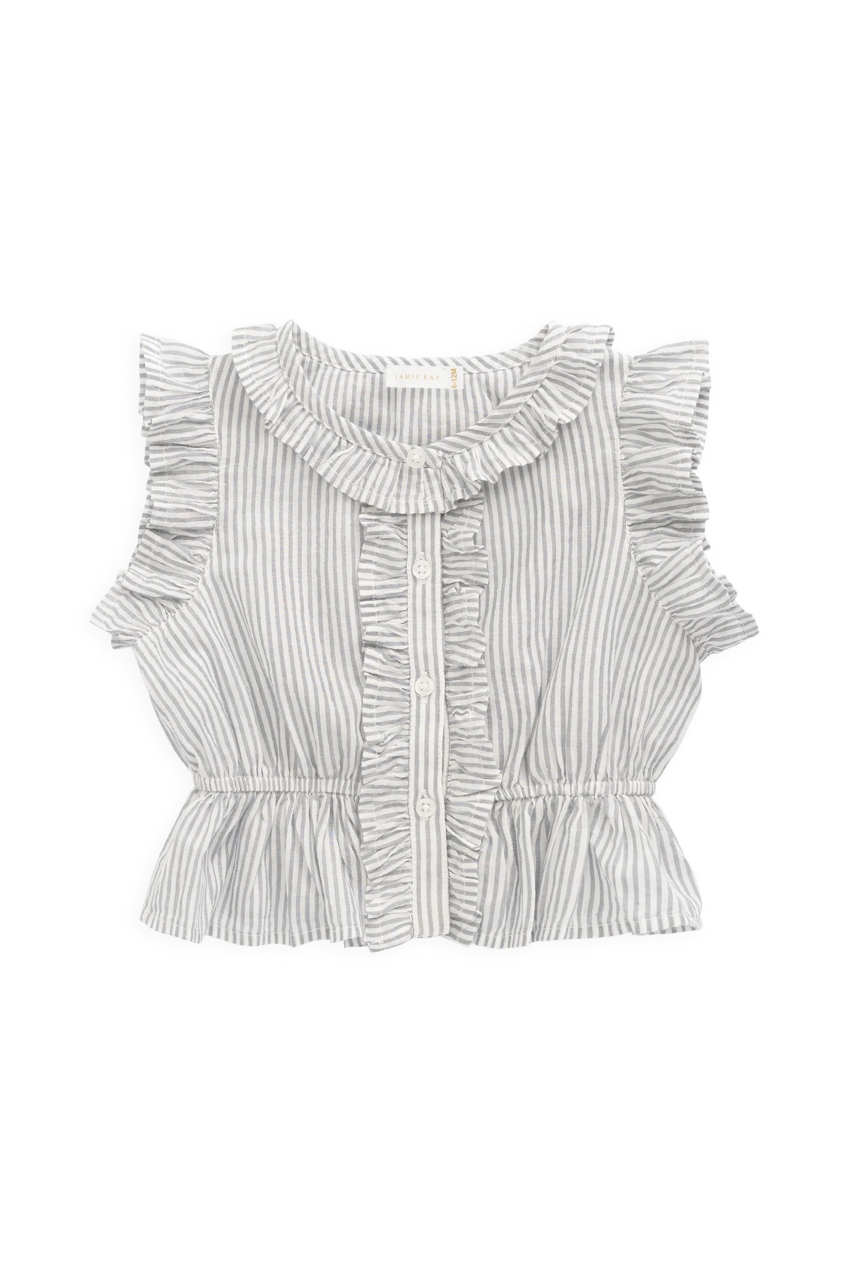 【預購】JAMIE KAY - Organic Cotton Calianna Top（Harbour Stripe）