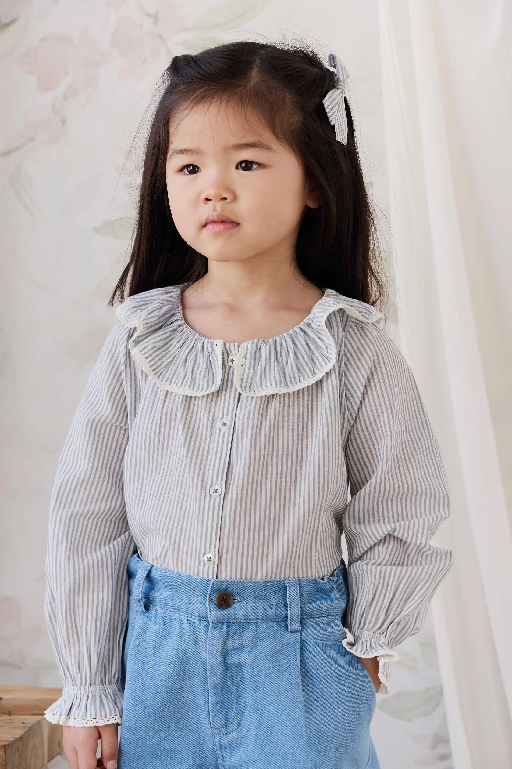 【預購】JAMIE KAY - Organic Cotton Dovie Blouse（Harbour Stripe）