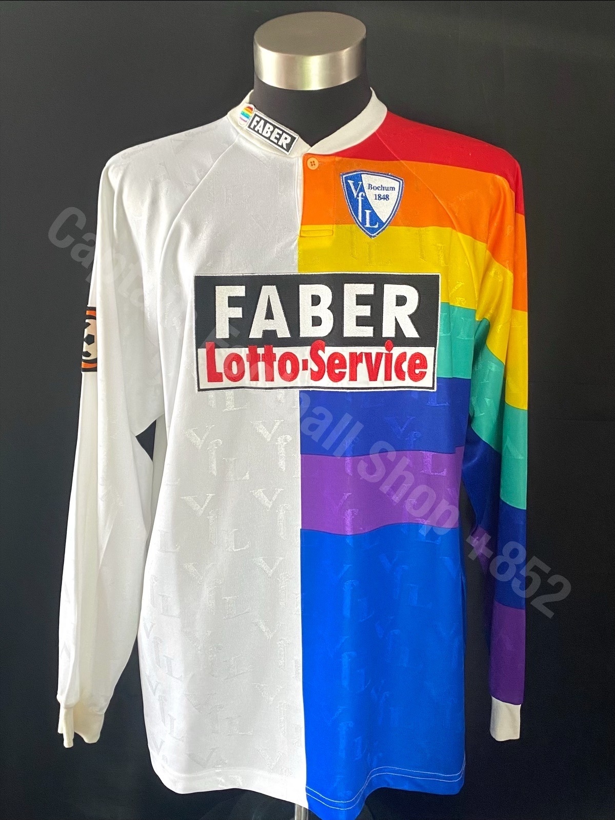 (Match Worn) VFL Bochum 1997-1999 Faber L/S Away Match Worn Shirt #15