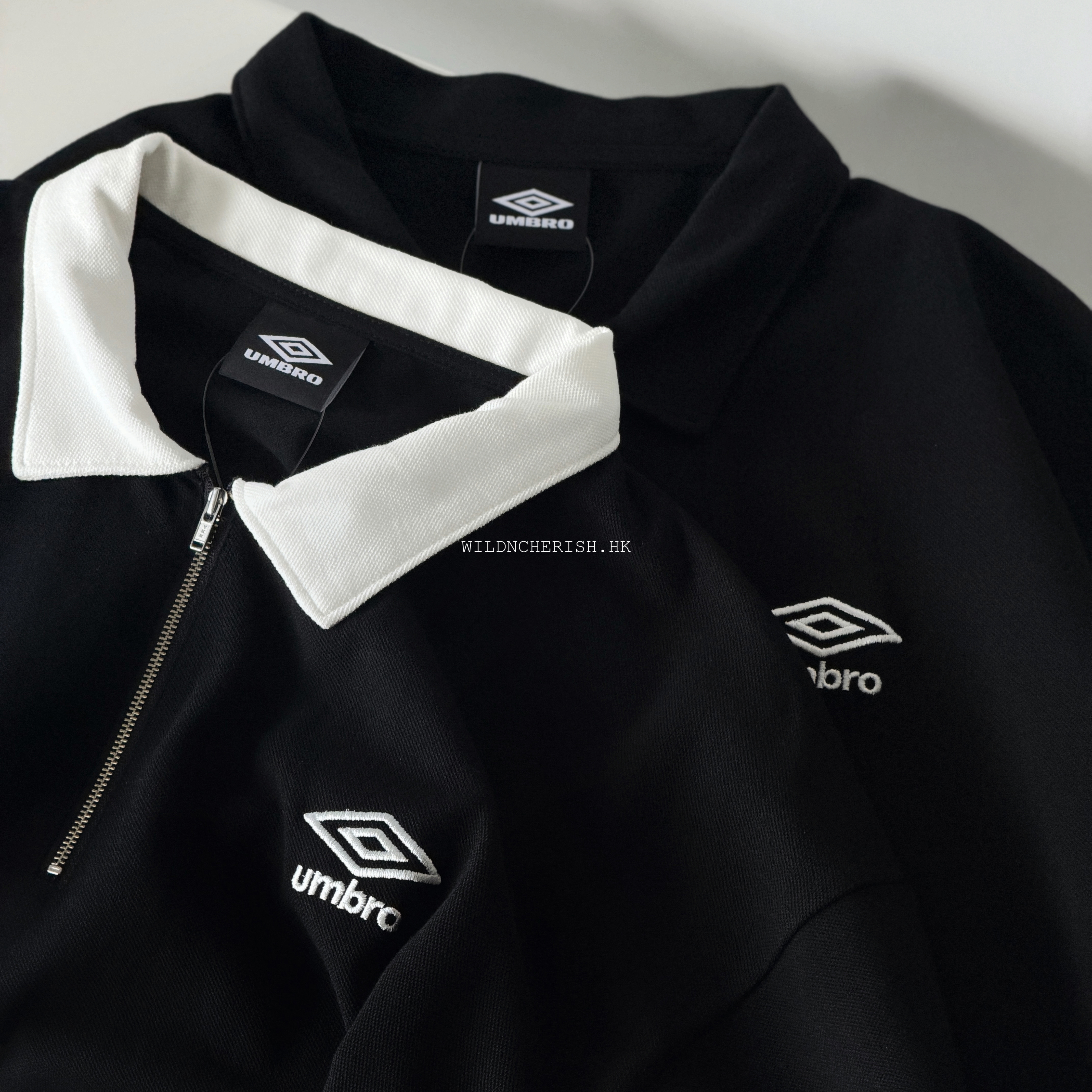 現貨 | Umbro Oversized Piqué Half-Zip Polo Shirt 日本限定