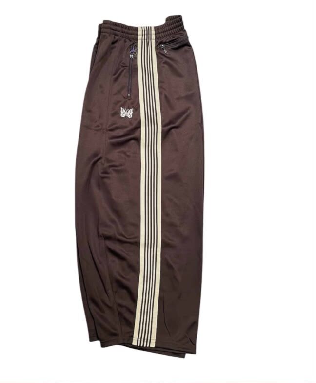 Needles Beaver H.D. Track Pants Poly Smooth - Brown | SX1582