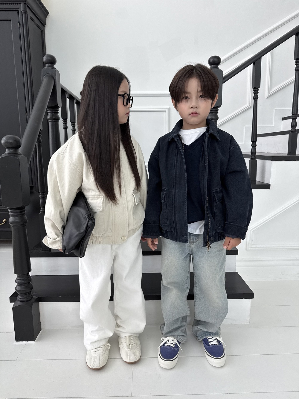 正韓秋our 大口袋拉鍊外套