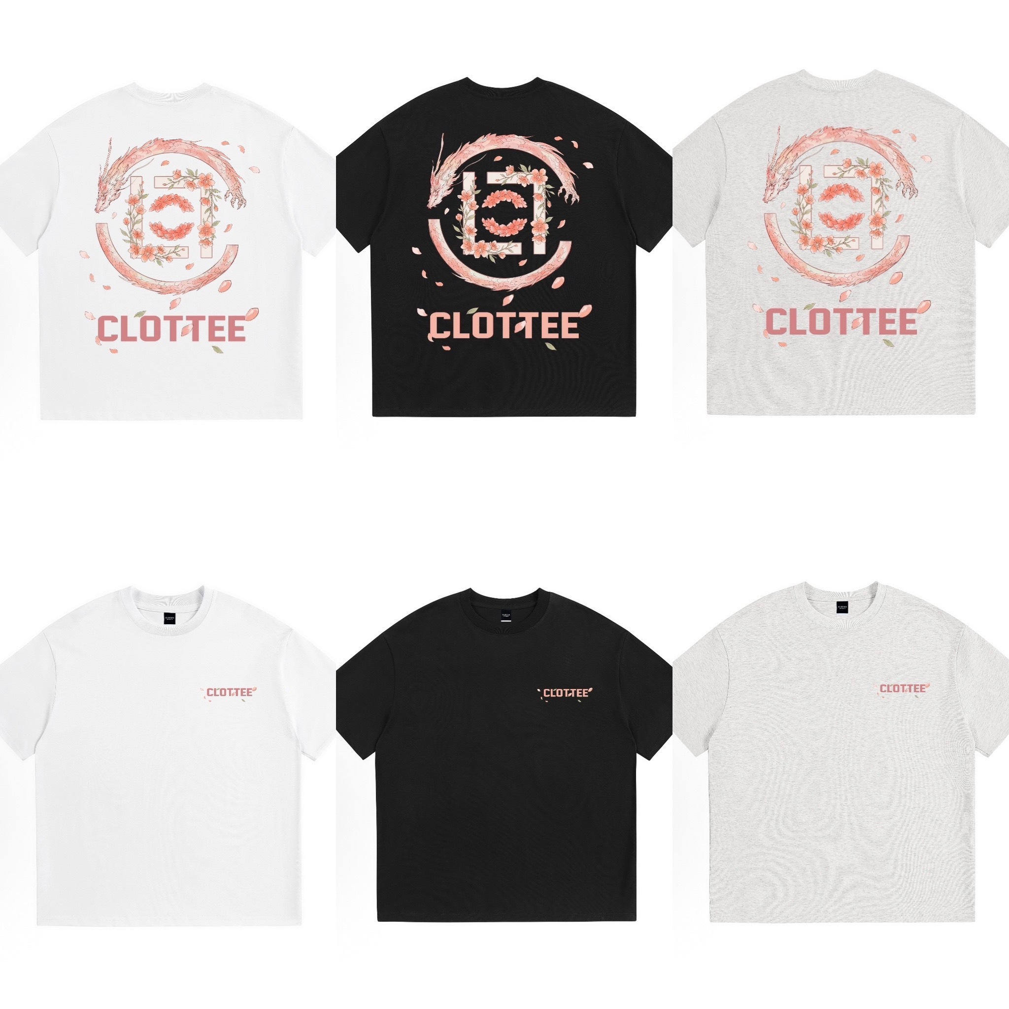 (預訂) CLOTTEE by CLOT Tee 花卉龍