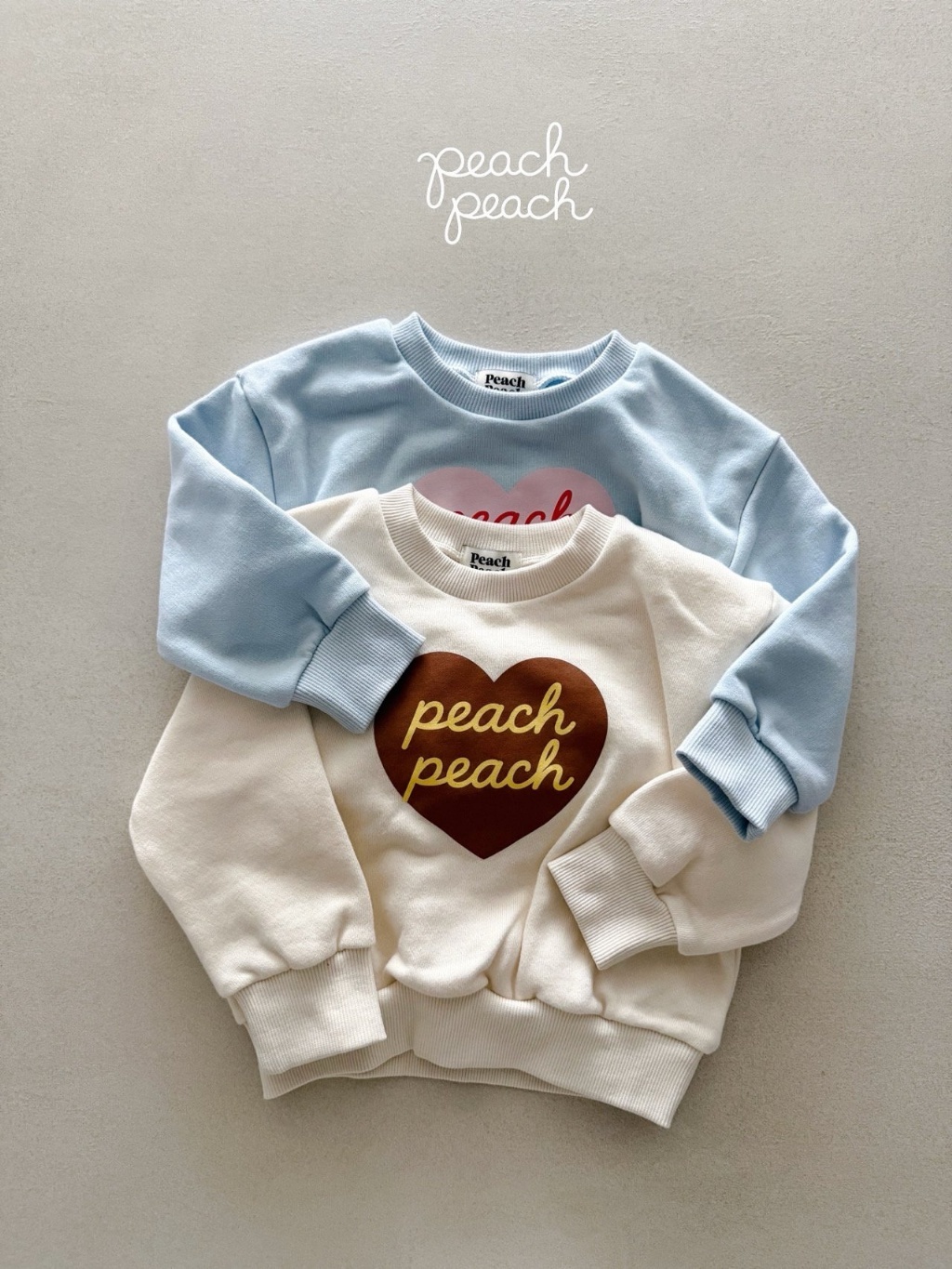 正韓秋PEACHPEACH 兩色PEACHPEACH愛心上衣