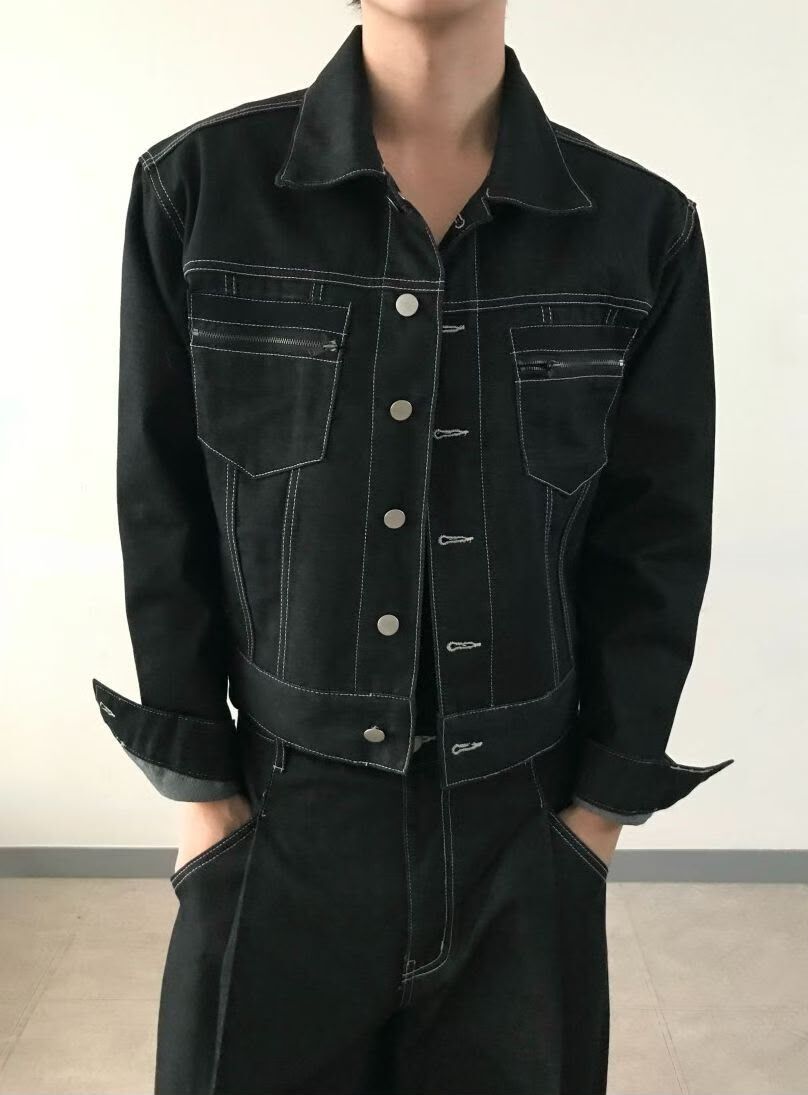 原色牛仔褸 West-027JK